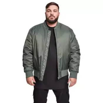 Куртка Urban Classics Basic, зеленый