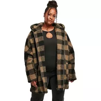Куртка Urban Classics Oversized Check, зеленый