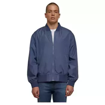 Куртка Urban Classics Recycled bomber, синий