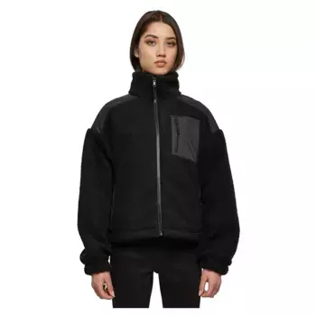 Куртка Urban Classics Sherpa Mix, черный