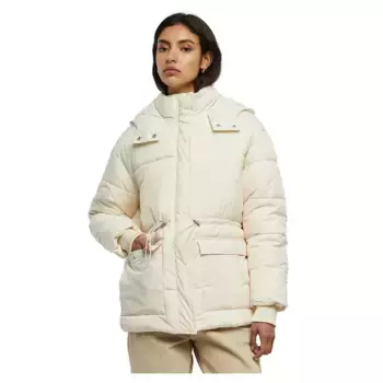 Куртка Urban Classics Waisted padded, бежевый