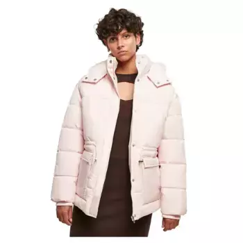 Куртка Urban Classics Waisted padded, розовый