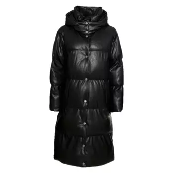 Куртка утепленная Guess Emilie long, черный