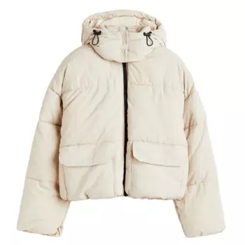 Куртка утепленная H&amp;M, бежевый
