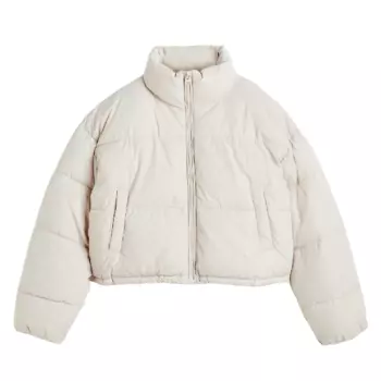 Куртка утепленная H&M, бежевый