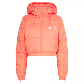 Куртка утепленная Tommy Jeans Tech pop, персиковый