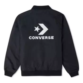Куртка utility padded bomber jacket 'black' Converse, черный