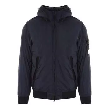 Куртка waffen patch crinkle labs primaloft jacket 'navy' Stone Island, синий