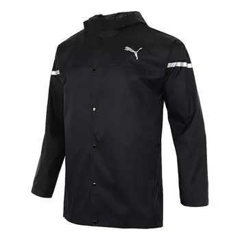 Куртка waterproof jacket 'black' Puma, черный