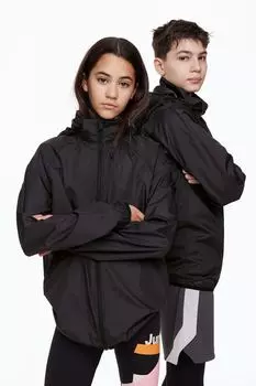 Куртка-ветровка H&amp;M, черный