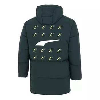 Куртка windproof down warm jacket 'green' Puma, зеленый