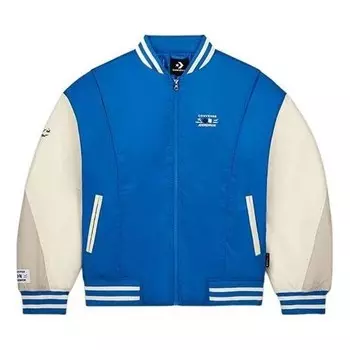 Куртка x ader error shapes varsity jacket 'cobalt' Converse, синий