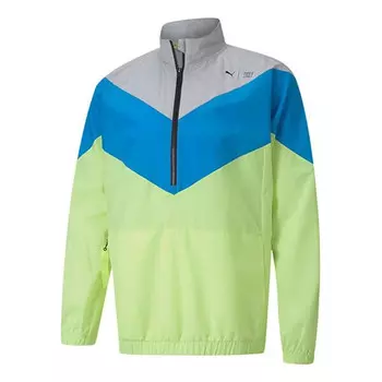 Куртка x first mile xtreme woven training jacket 'green' Puma, зеленый