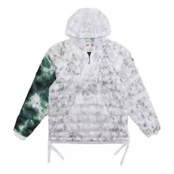 Куртка x nike insulated pullover jacket 'white gorge green' Stussy, белый
