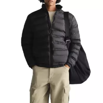 Куртка Zara Light Padded, черный