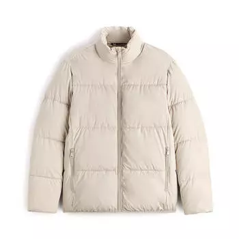 Куртка Zara Rubberised Puffer, белый