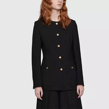 Куртка женская черная Gucci
