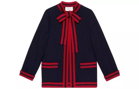Куртка женская Gucci, темно-синий