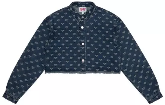 Куртка женская синяя A Bathing Ape