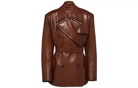 Куртка женская табачная Prada