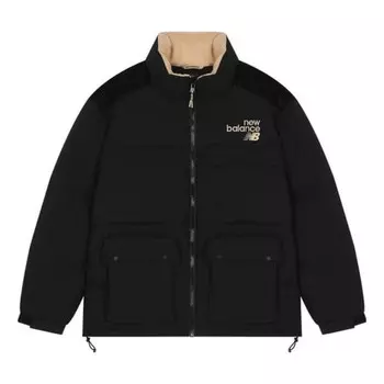 Куртка зимние пуховики New Balance, черный