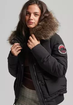Куртка зимняя Superdry, черный