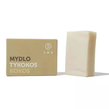 Кусковое мыло из кокоса, 100 г Two Cosmetics