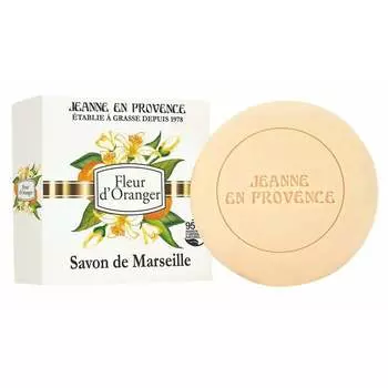Кусковое мыло Jeanne en Provence, цветки апельсина 100гр