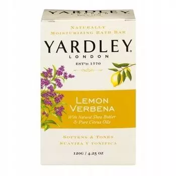 Кусковое мыло Лимон, 120 г Yardley
