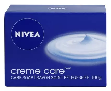 Кусковое мыло Nivea Creme Care