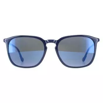 Квадратный мужской блестящий мл0150 Moncler, синий