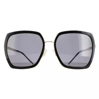 Квадратный Золотой Черный Серый BOSS 1208/S Hugo Boss, золото
