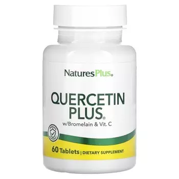 Кверцетин плюс NaturesPlus, 60 таблеток