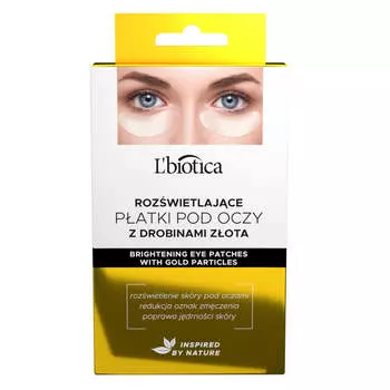 L'biotica Коллагеновые патчи для глаз - свечение 3 пары