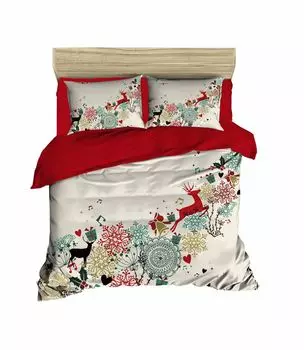 L'Essentiel Linge de Maison, Adal- PRL2102, Красный, Пуховые одеяла, верхняя часть пододеяльника и наволочки: 100% полиэстер, микросатин