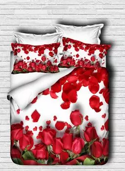 L'Essentiel Linge de Maison, Adal- PRL6122, Красный, Пуховые одеяла, верхняя часть пододеяльника и наволочки: 100% полиэстер, микросатин