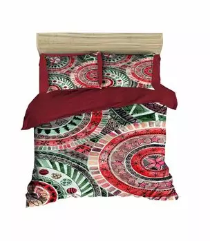 L'Essentiel Linge de Maison, Adal- PRL6128, Бордовый, Пуховые одеяла, верхняя часть пододеяльника и наволочки: 100% полиэстер, микросатин