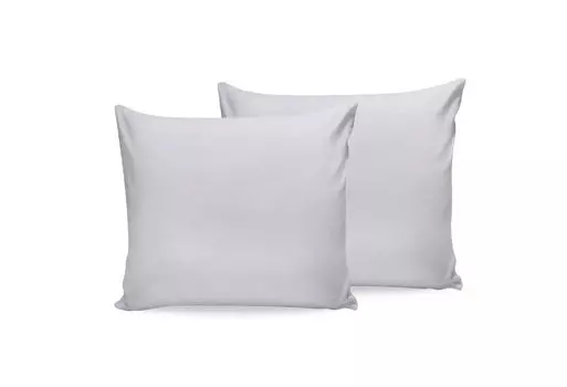 L'Essentiel Linge de Maison, Белый, комплект наволочек (2 шт.) (DE), белый, 100 % ХЛОПОК RANFORCE, 80 x 80 см