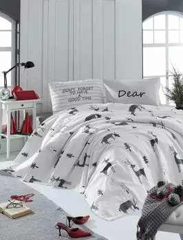 L'Essentiel Linge de Maison, GoodTime- MJR2526, Белый, постельное белье, 100% ХЛОПОК