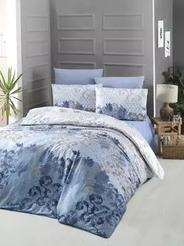 L'Essentiel Linge de Maison, Nerissa- VCF5345, синий, Пуховые одеяла, 100 % хлопковый сатин