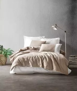 L'Essentiel Linge de Maison, Plain- CTF2269, Норка, Кремовый, Пуховые одеяла, 100% хлопок ранфорс