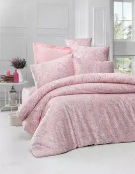 L'Essentiel Linge de Maison, Verano - Powder, комплект пододеяльников Satin Single XXL (DE), пудра, 100 % хлопковый сатин, 155 x 220 см