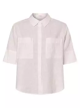 Льняная блузка филалия Opus, белый