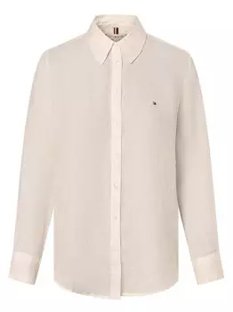 Льняная блузка Tommy Hilfiger, экрю