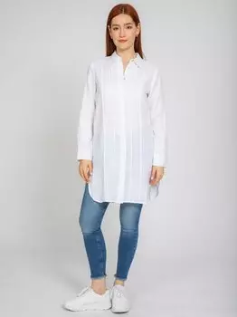 Льняная блузка Vicci Germany, белый