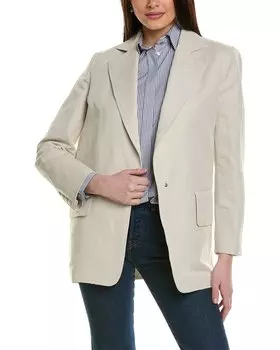 Льняная куртка Max Mara Mosa, белый