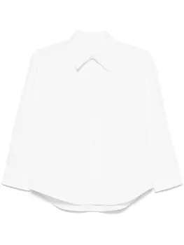 Льняная рубашка Jil Sander, белый