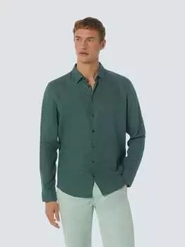 Льняная рубашка No Excess, серый