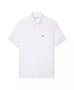 Льняная рубашка S Lacoste, белый