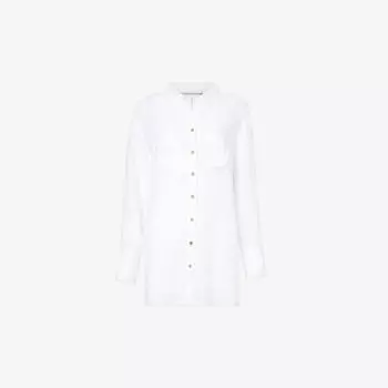 Льняная рубашка свободного кроя Bay Heidi Klein, цвет wht